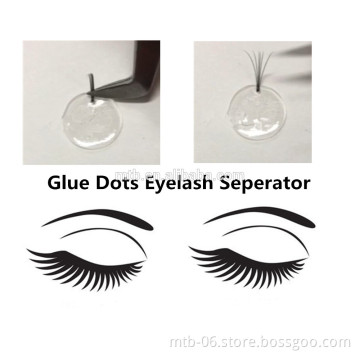 Eyelash Extensions in Japan Removable Glue Dots